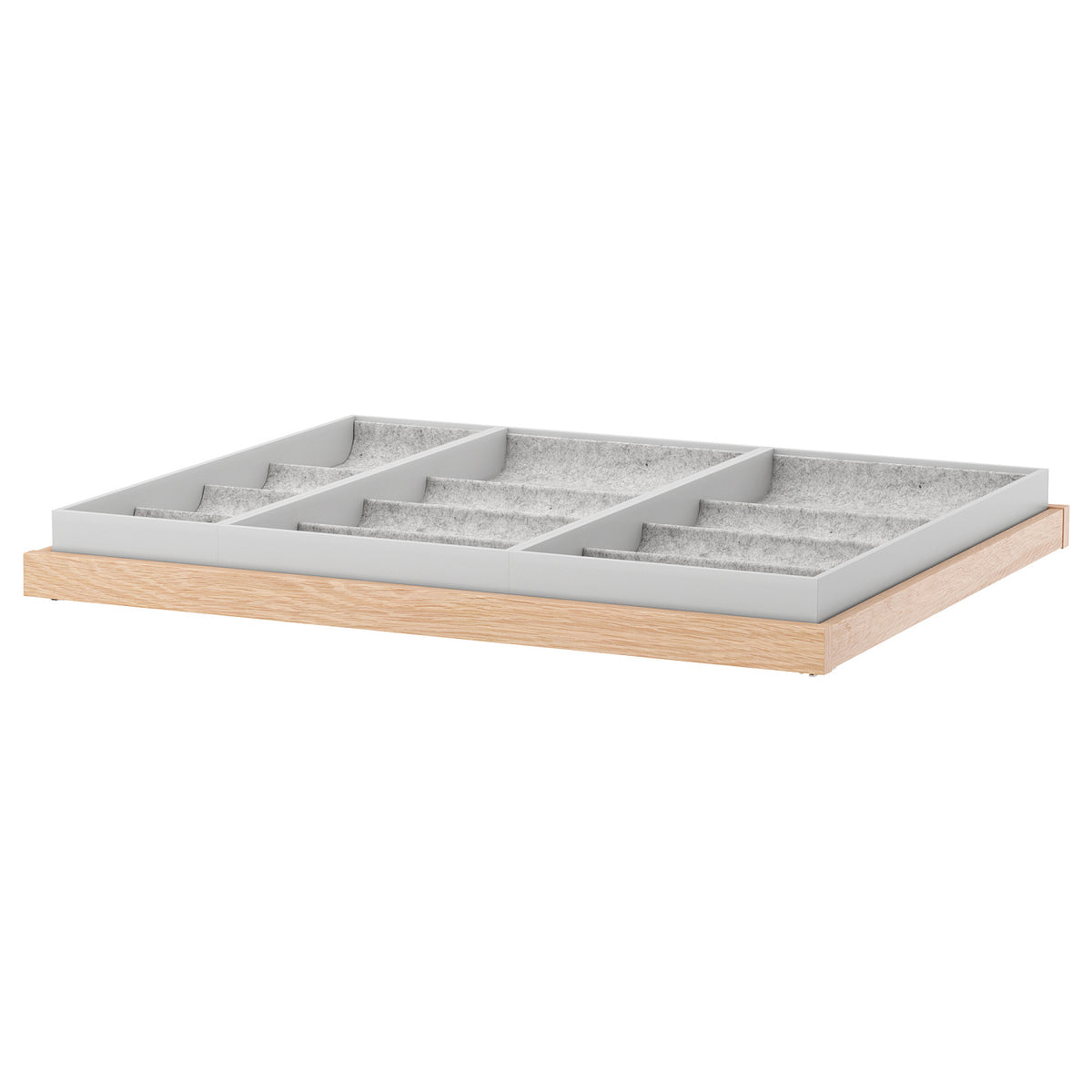 KOMPLEMENT pull-out tray with insert, 75x58 cm