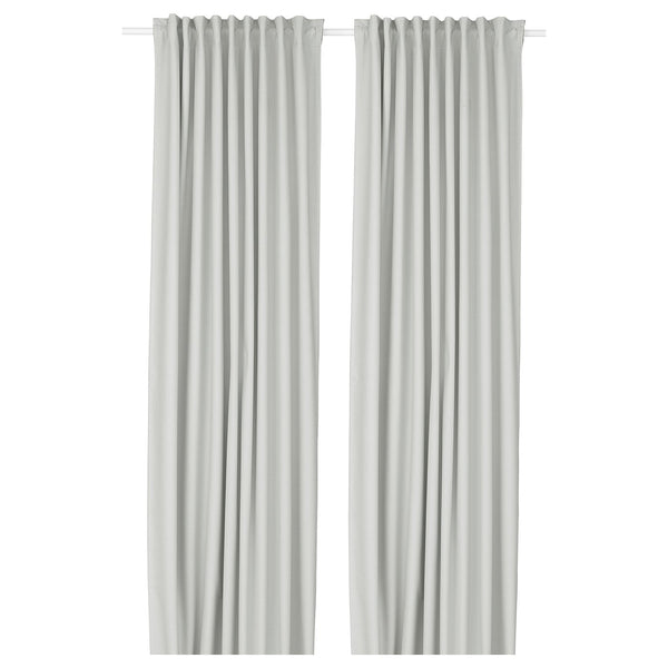 KORGMOTT block-out curtains, 1 pair