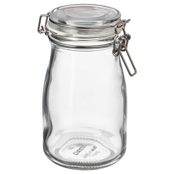 KORKEN bottle shaped jar with lid
