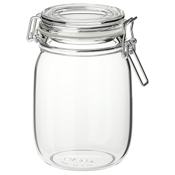 KORKEN jar with lid