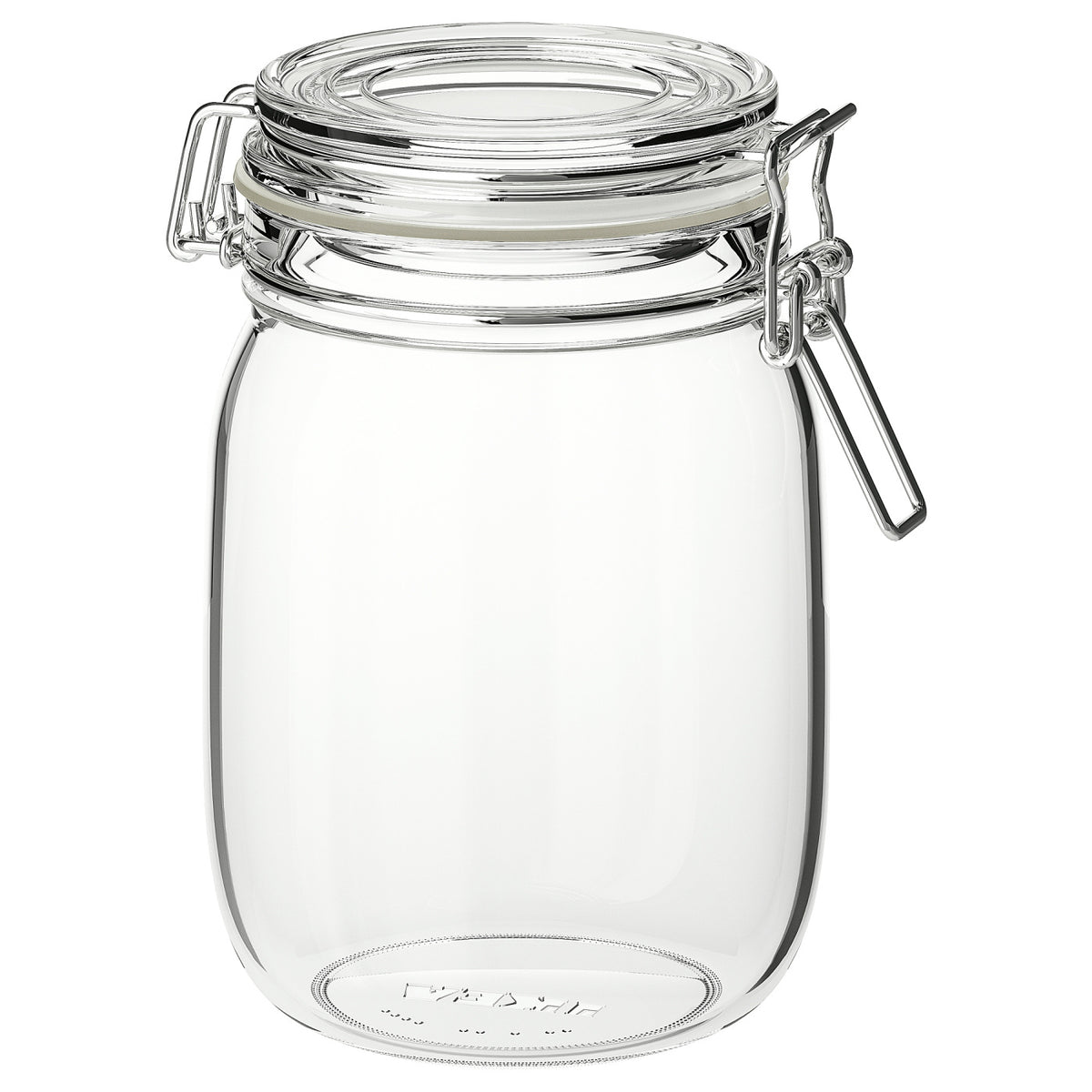 KORKEN jar with lid, 1 l
