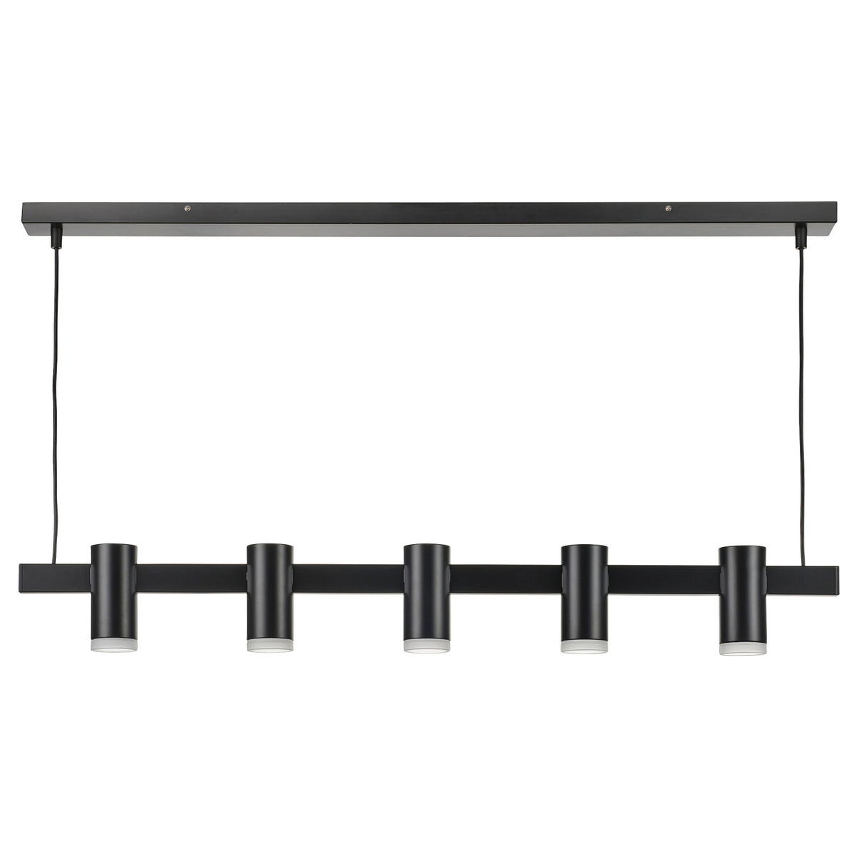 KRANSALG pendant lamp with 5 lamps, 113 cm