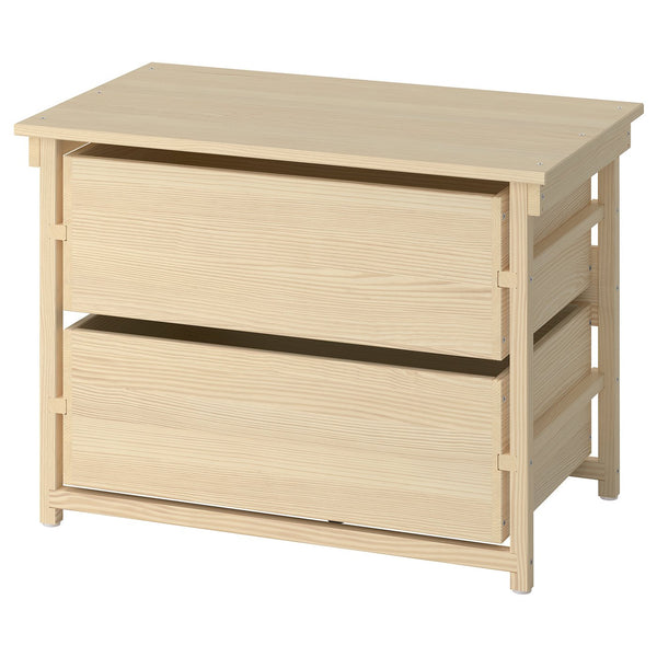 KRONÖREN chest of 2 drawers