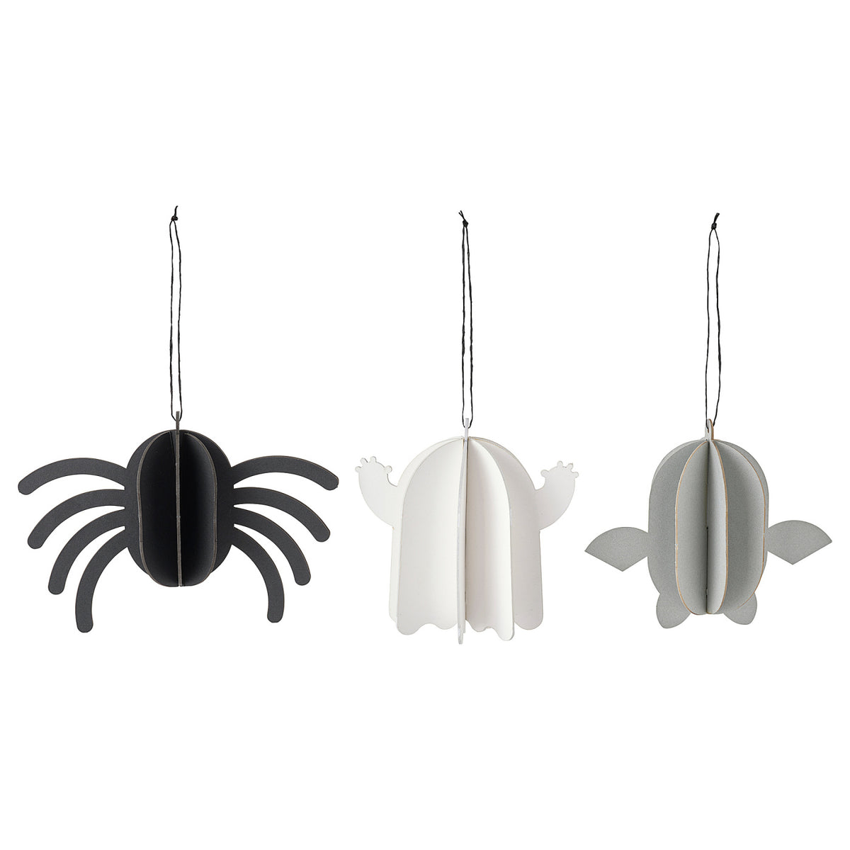 KUSTFYR hanging decoration, set of 3