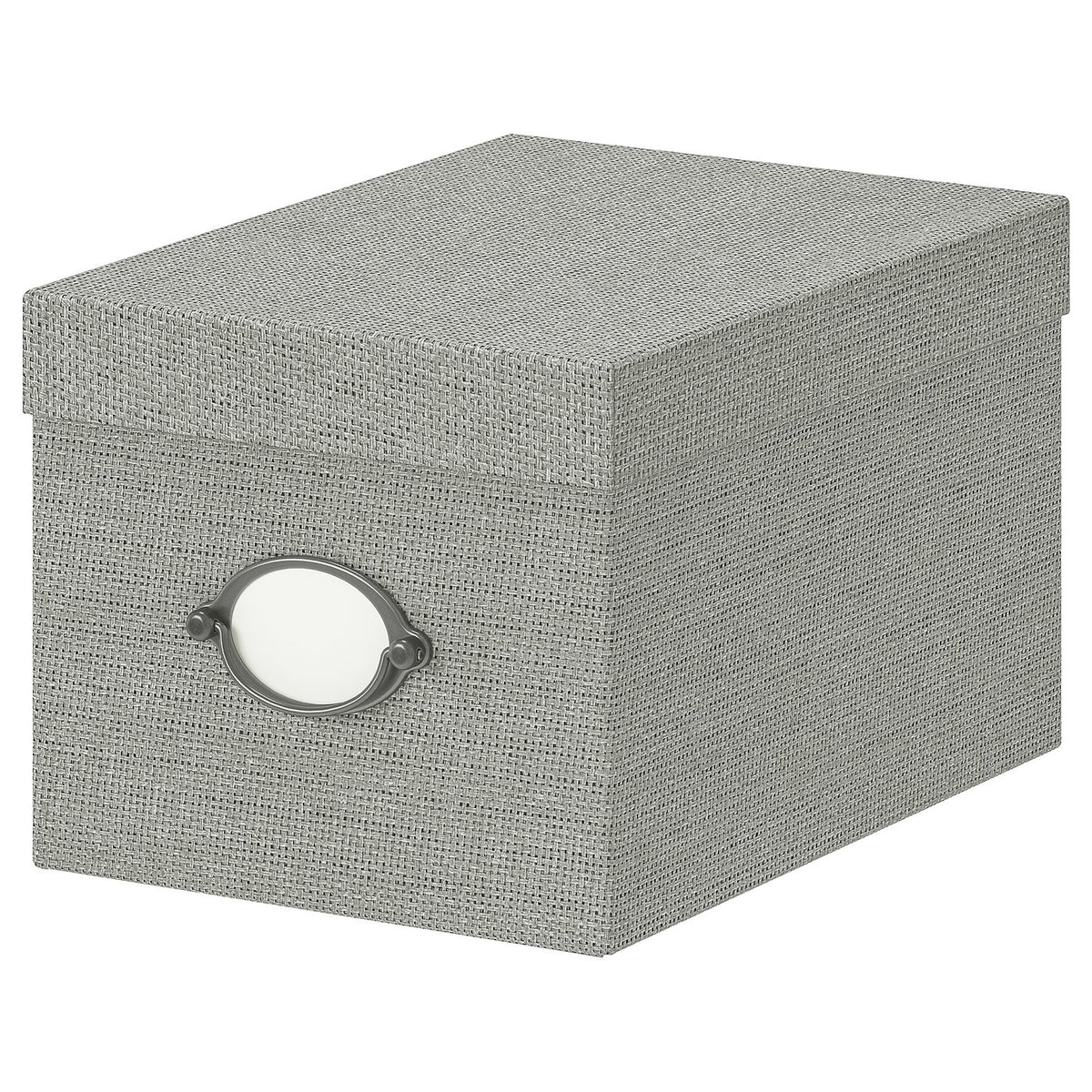 KVARNVIK storage box with lid