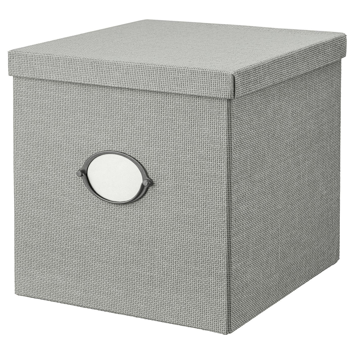 KVARNVIK storage box with lid