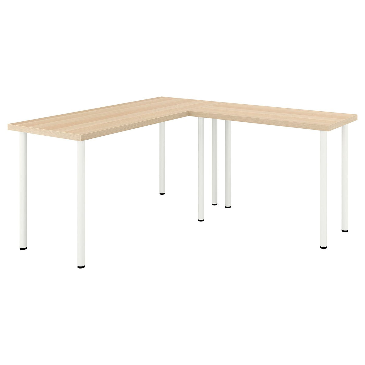 LAGKAPTEN / LINNMON L-shaped desk