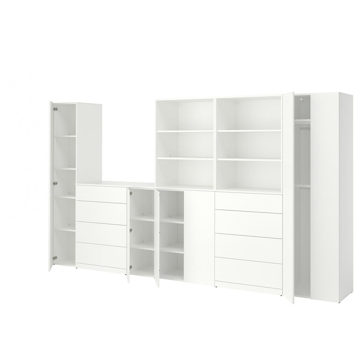 LASTARE storage combination, 380x42x201 cm