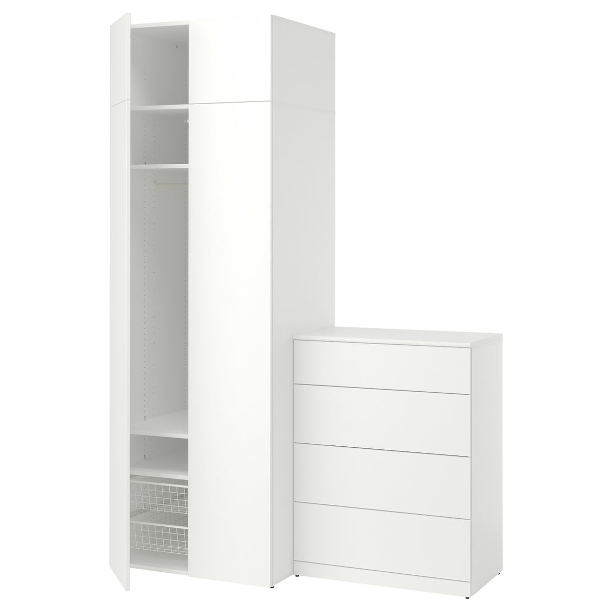 LASTARE wardrobe combination, 160x62x237 cm