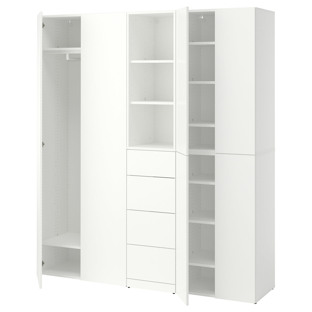 LASTARE wardrobe combination, 180x42x201 cm