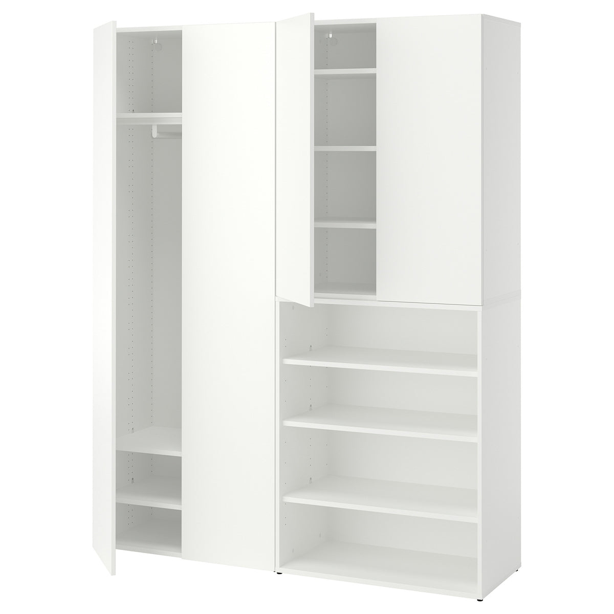 LASTARE wardrobe combination, 160x42x201 cm