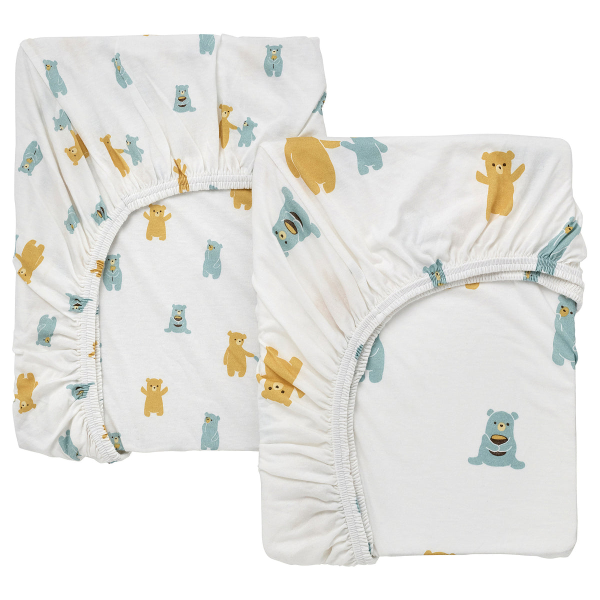 LEN fitted sheet for cot, 60x120 cm