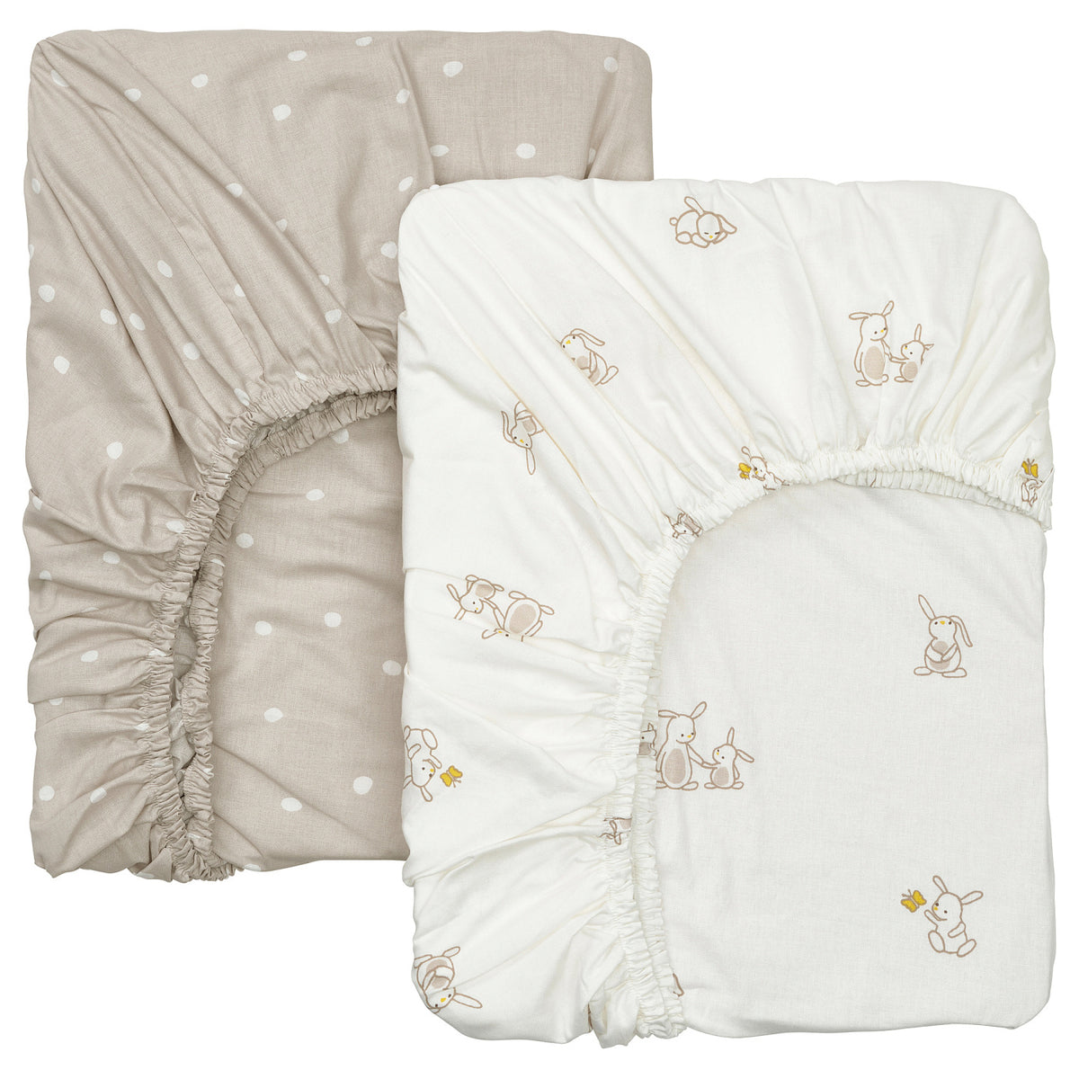 LEN fitted sheet for cot, 60x120 cm