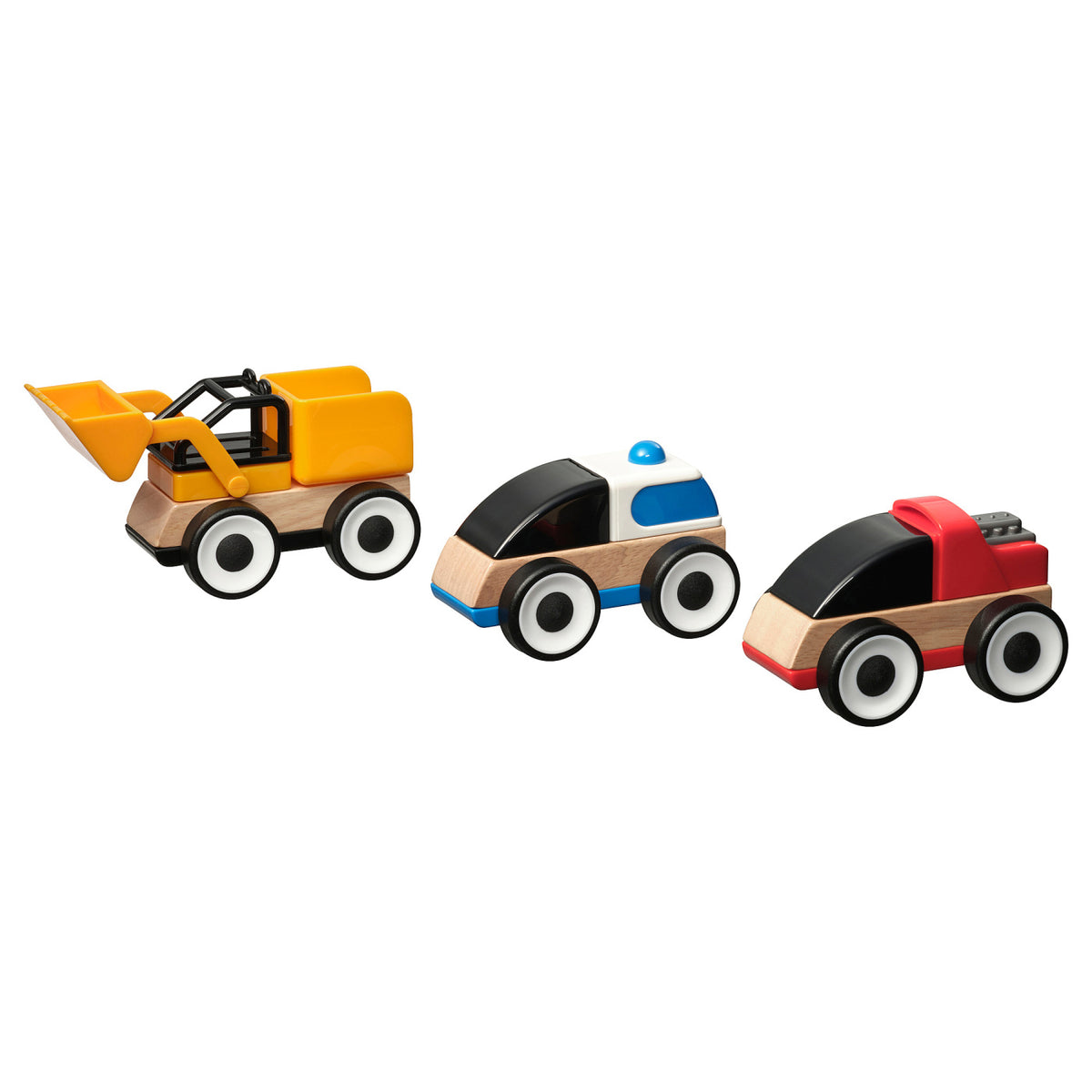LILLABO 3-piece vehicle set
