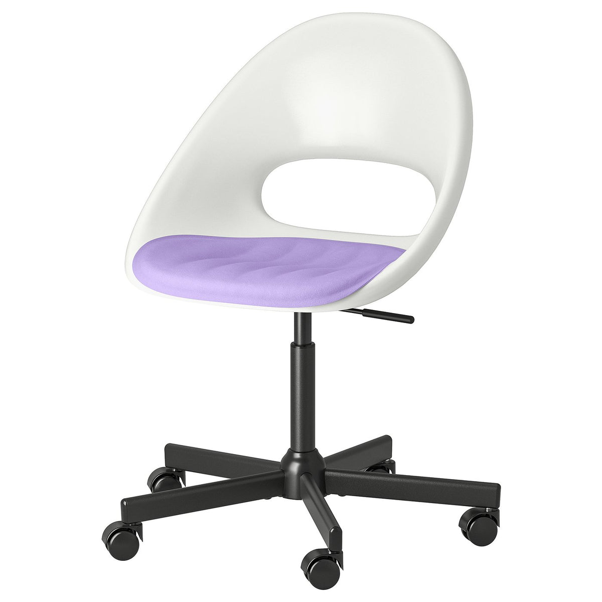 LOBERGET / MALSKÄR Swivel chair + pad