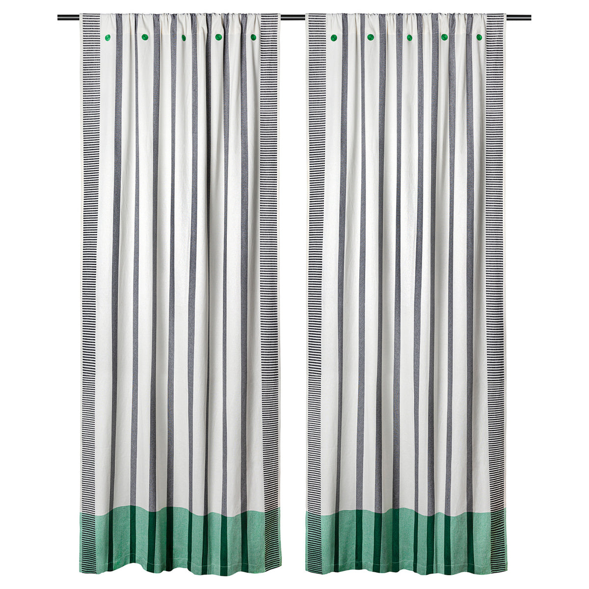 MÄVINN curtains, 1 pair