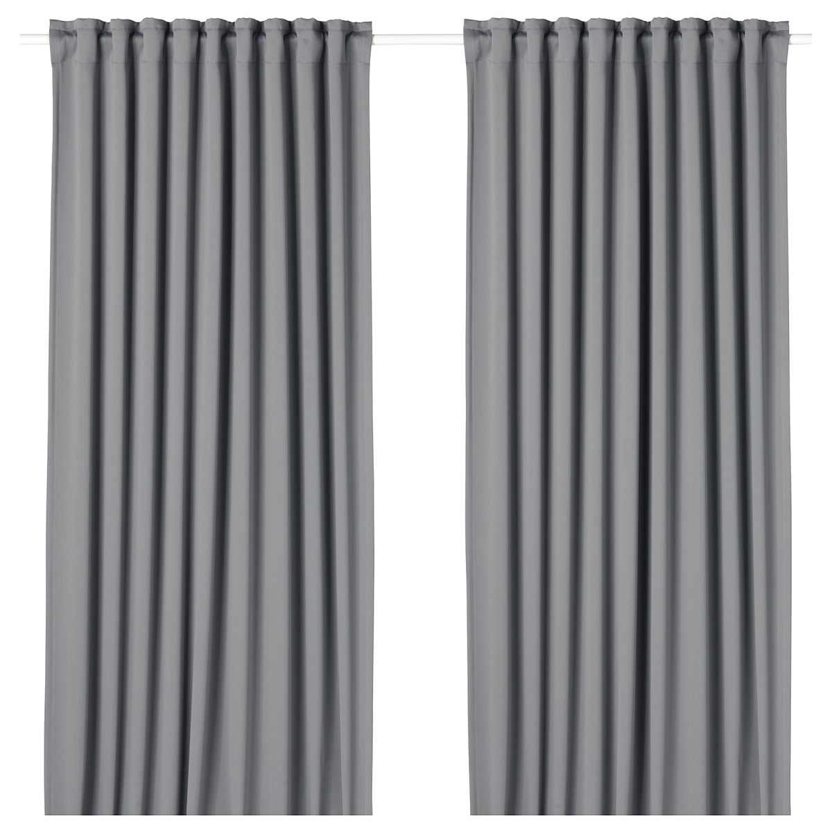 MAJGULL block-out curtains, 1 pair