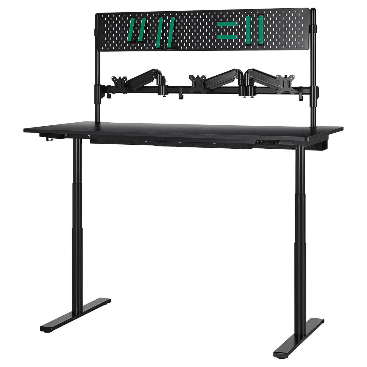 MÅLOMRÅDE gaming desk sit/stand