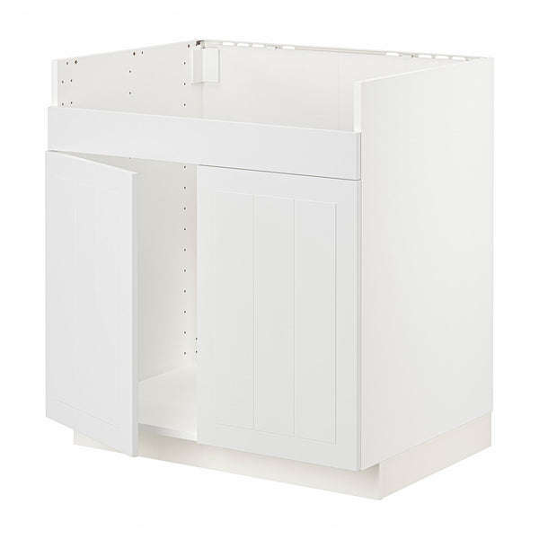 METOD base cab f HAVSEN double bowl sink