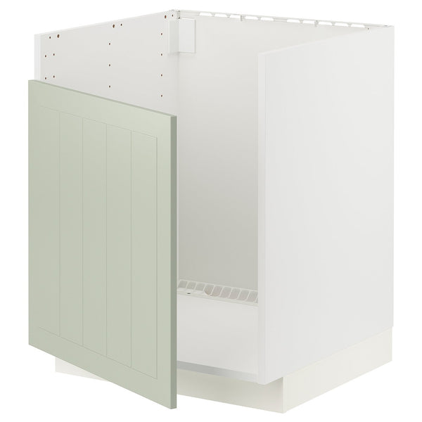 METOD base cab f HAVSEN single bowl sink