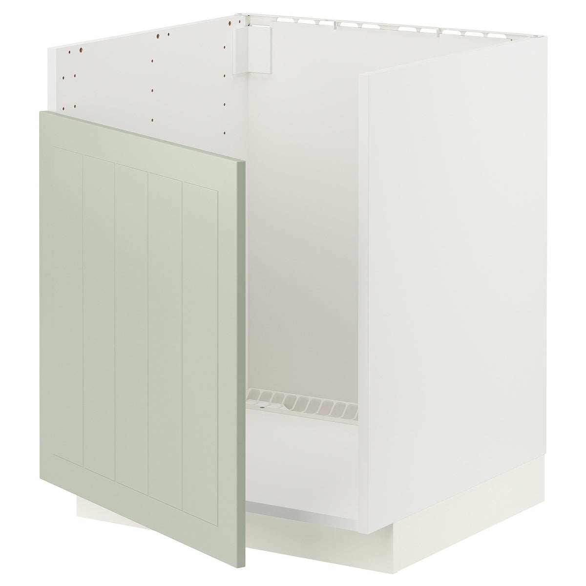METOD base cab f HAVSEN single bowl sink, 60x60x70 cm