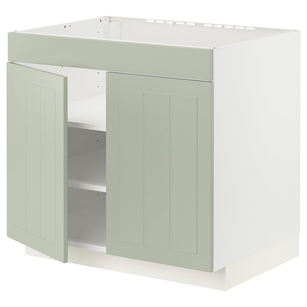 METOD base cab f hob/drawer/shelves/2 drs