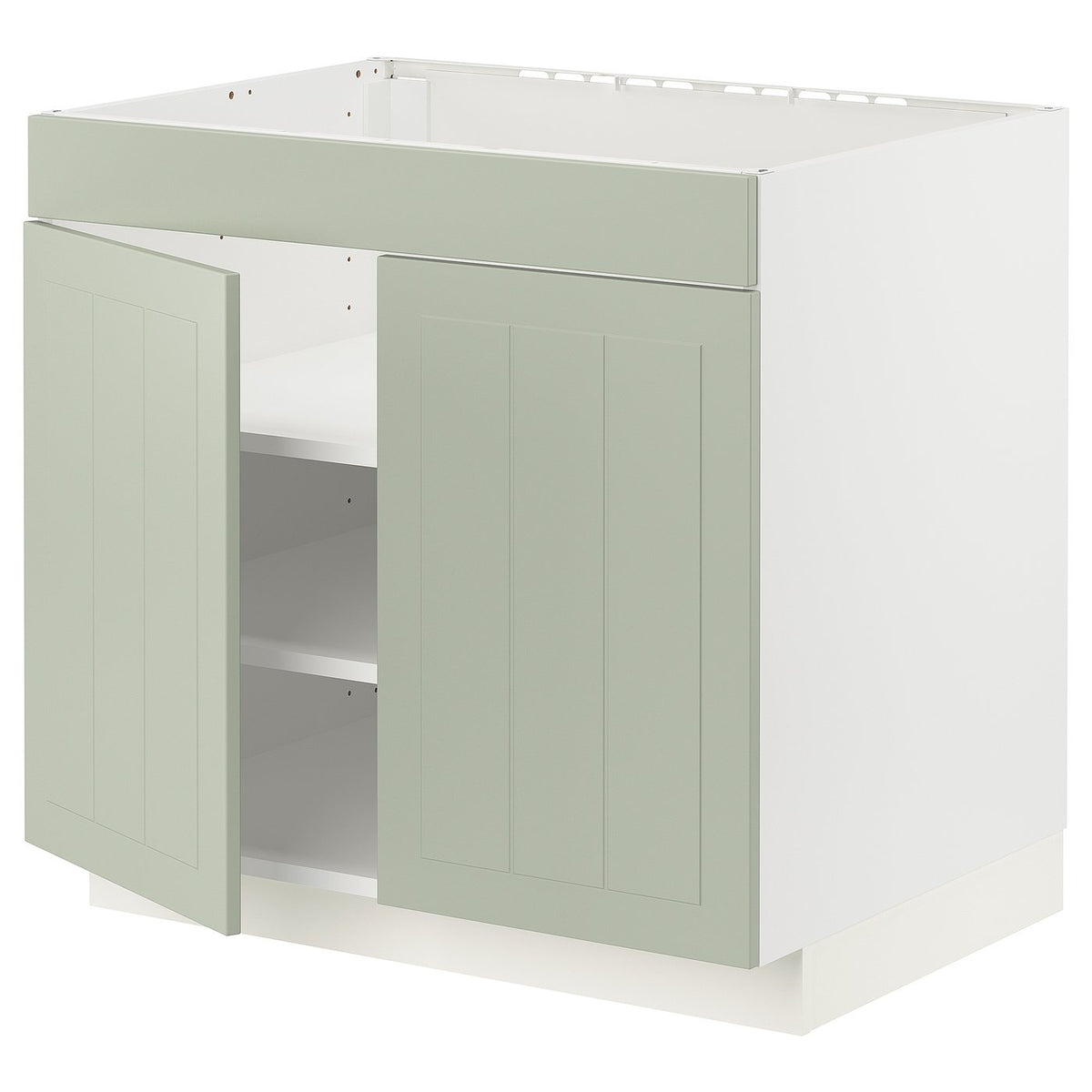 METOD base cab f hob/drawer/shelves/2 drs