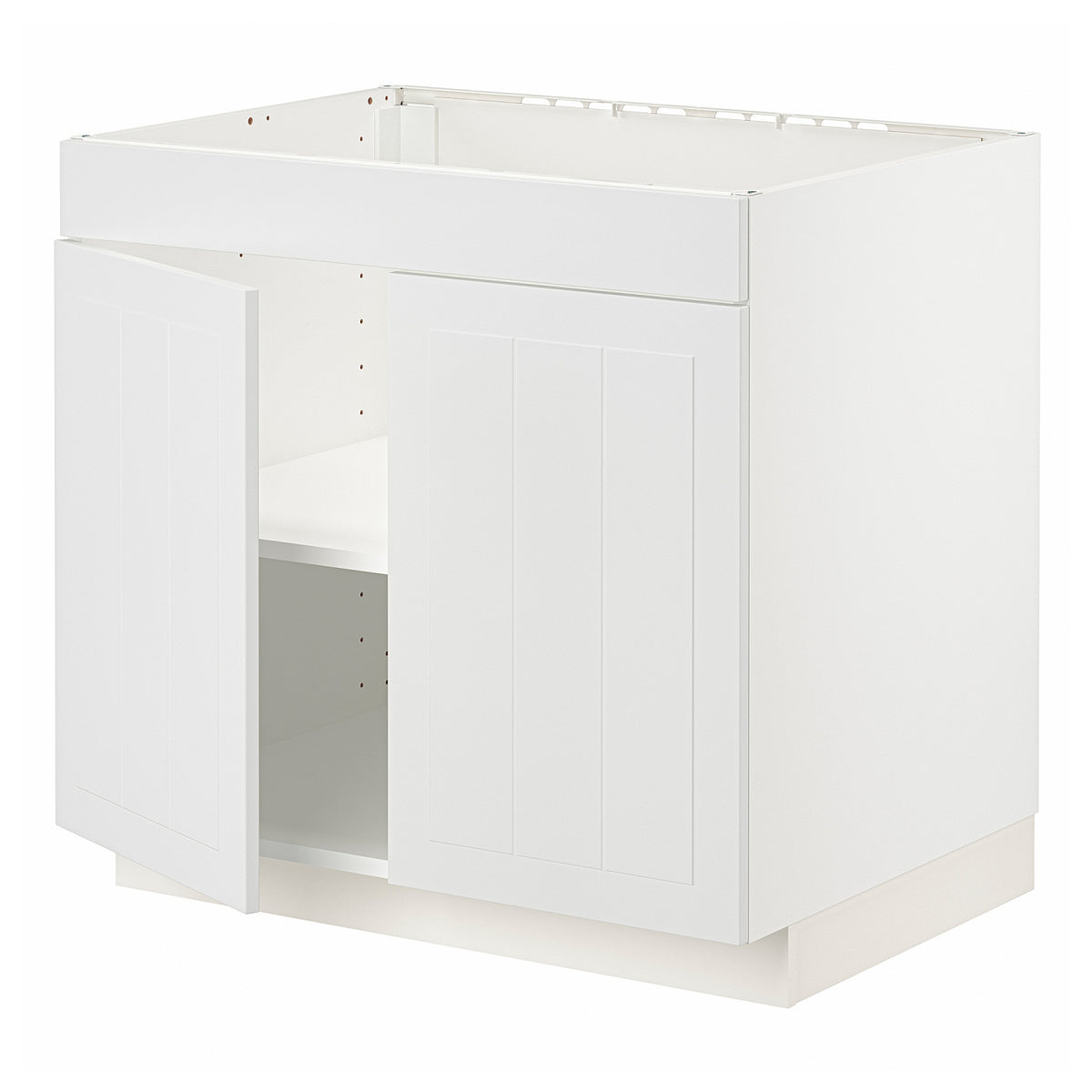 METOD base cabinet f hob/2 doors, 80x60x70 cm