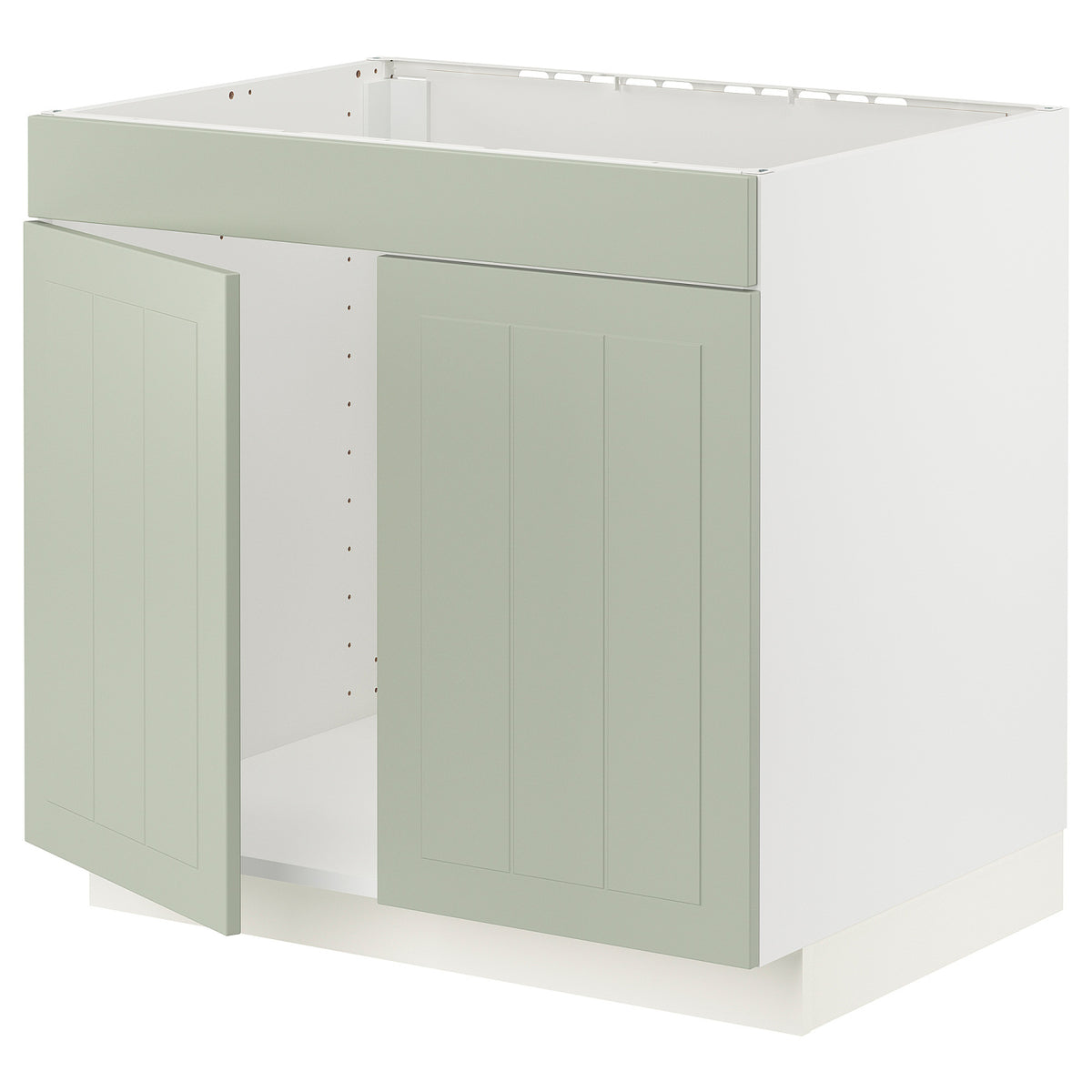 METOD base cabinet f sink w 2 doors/front, 80x60x70 cm