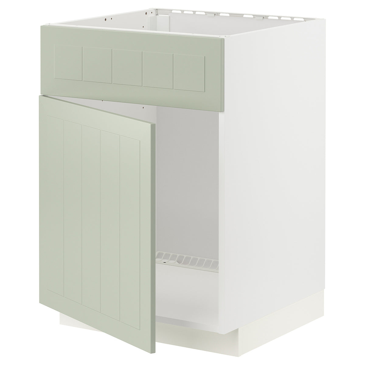 METOD base cabinet f sink w door/front, 60x60x80 cm