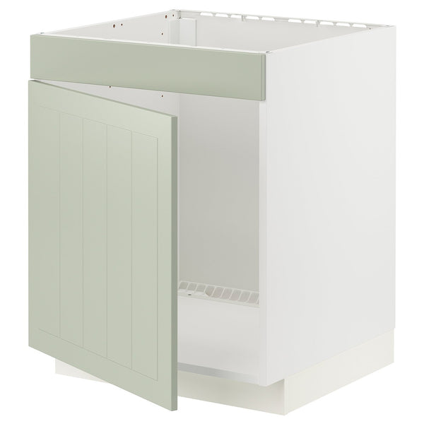 METOD base cabinet f sink w door/front