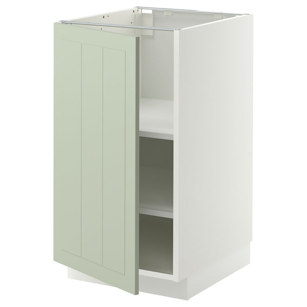METOD base cabinet with shelves