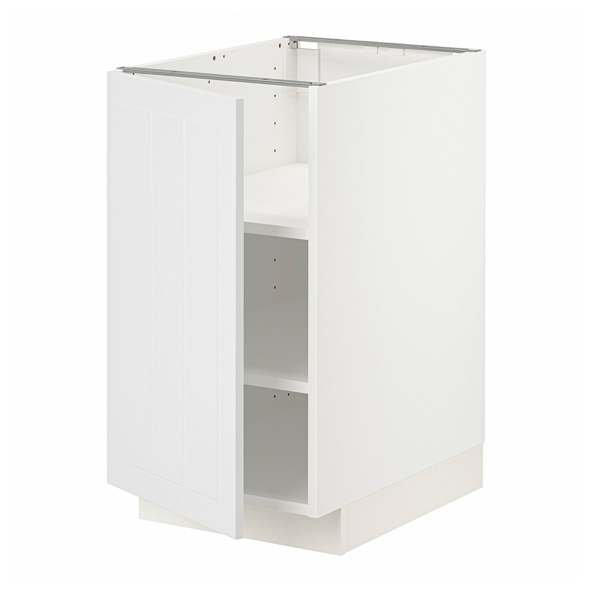 METOD base cabinet with shelves