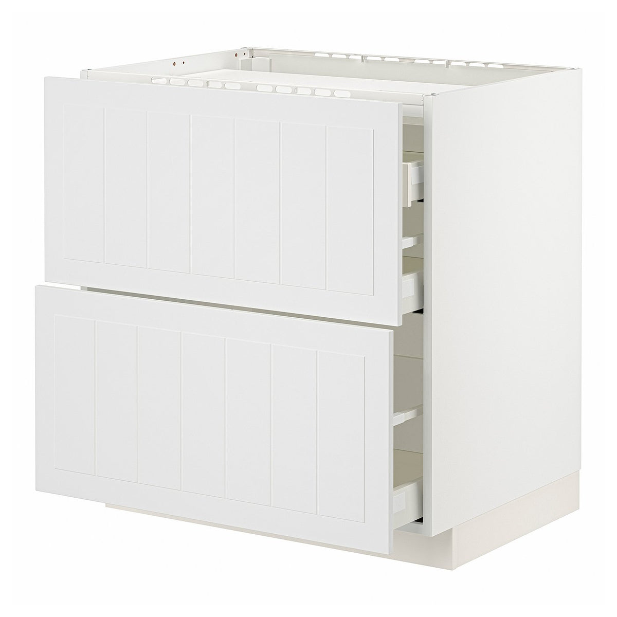 METOD / MAXIMERA base cab f hob/2 fronts/3 drawers