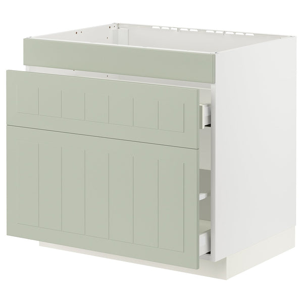 METOD / MAXIMERA Base cab f sink+3 fronts/2 drawers