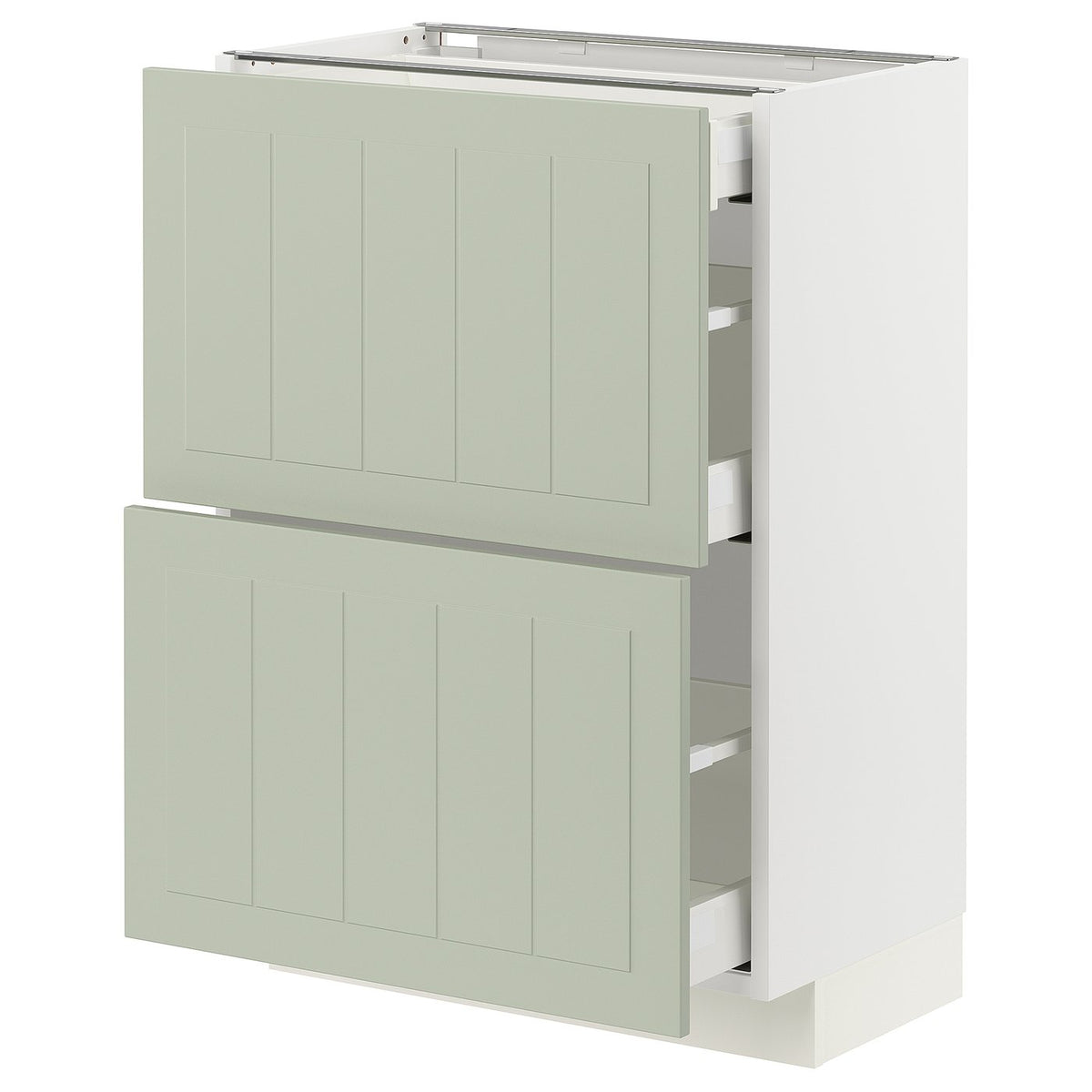 METOD / MAXIMERA base cab with 2 fronts/3 drawers
