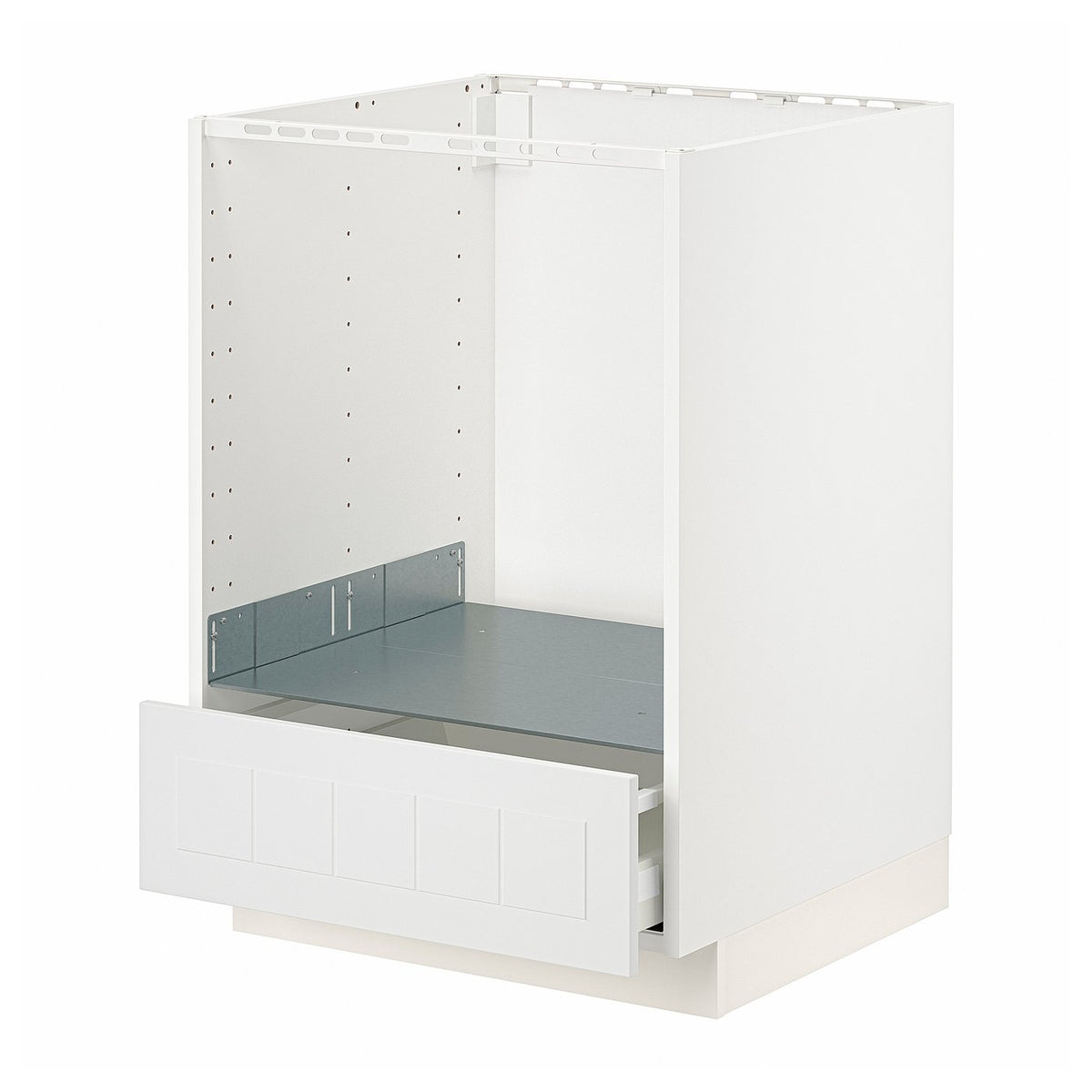 METOD / MAXIMERA base cabinet for oven with drawer