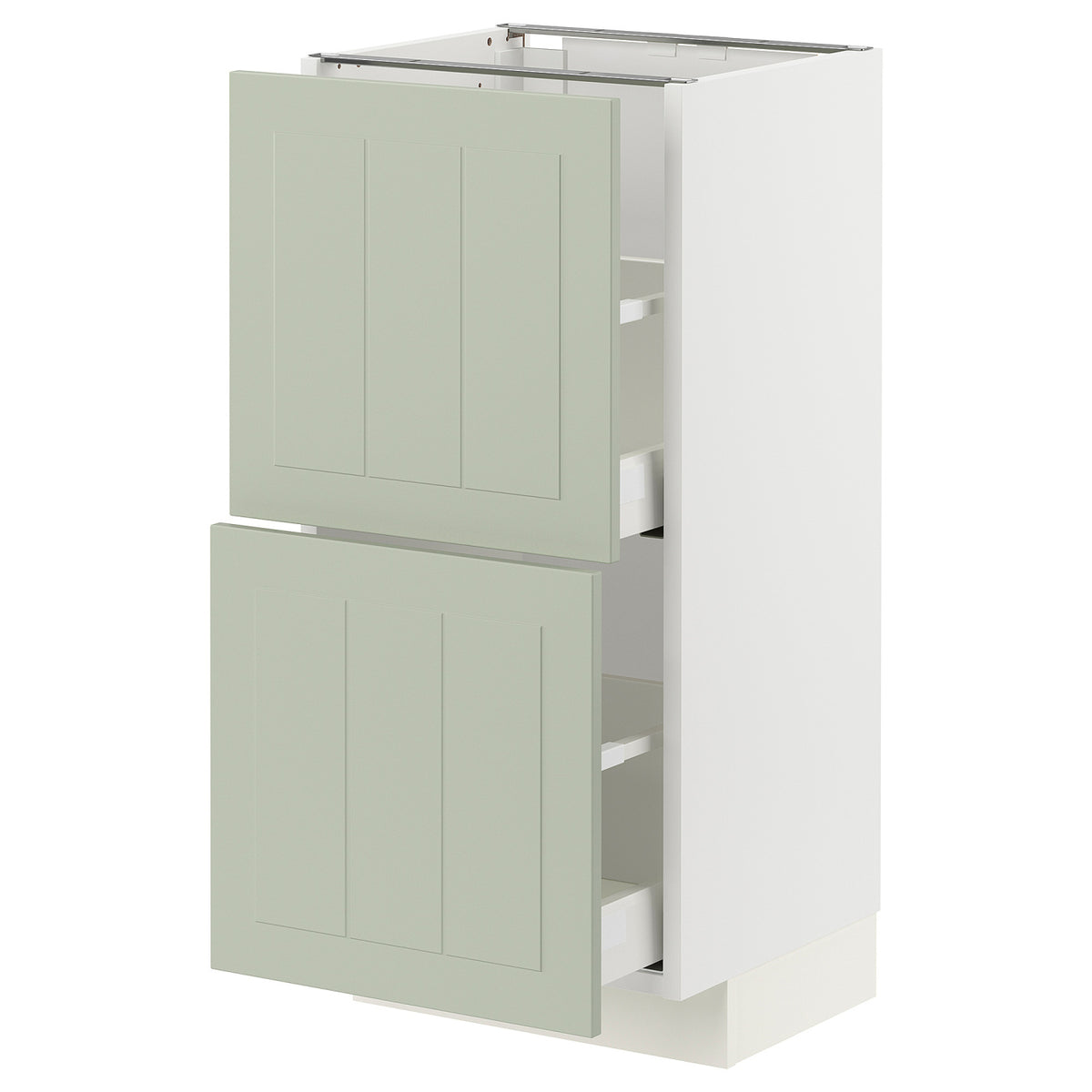 METOD / MAXIMERA base cabinet with 2 drawers