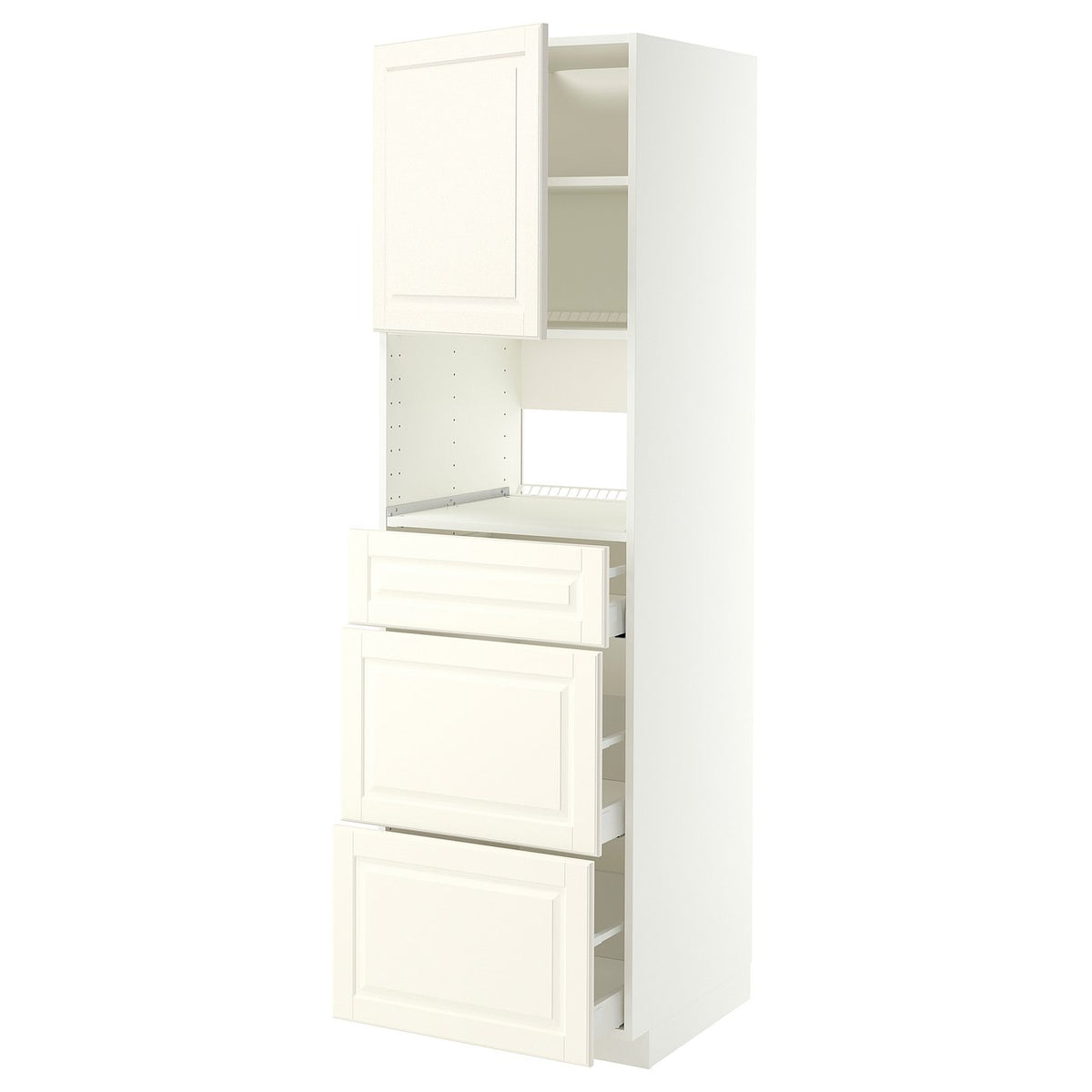 METOD / MAXIMERA High cabinet f built-in appliances