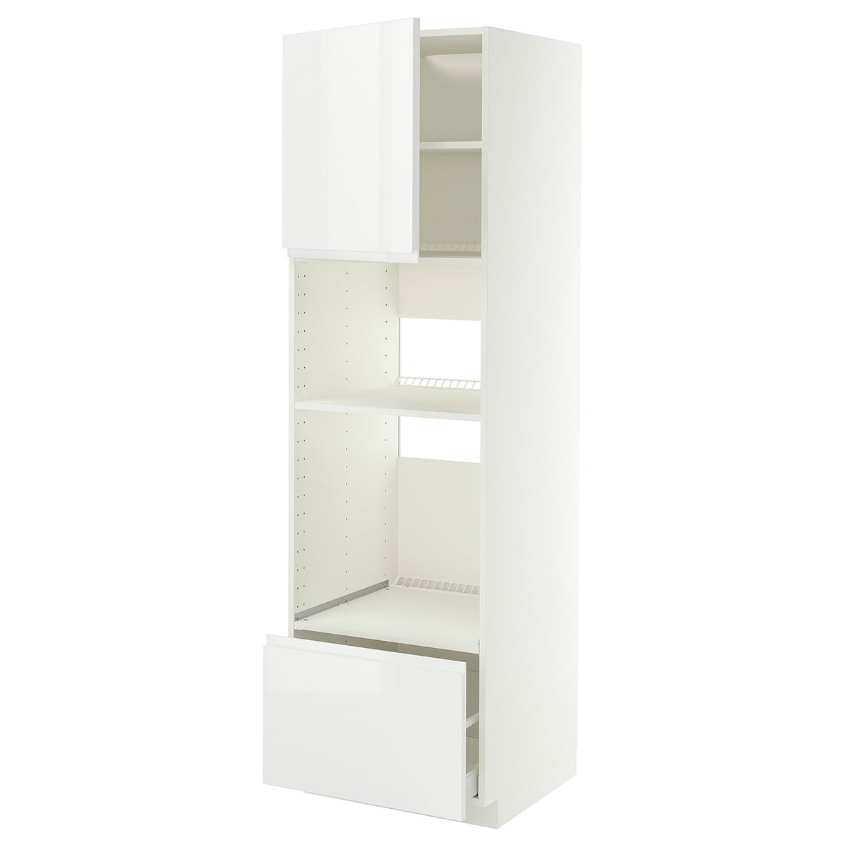 METOD / MAXIMERA high cabinet f built-in appliances