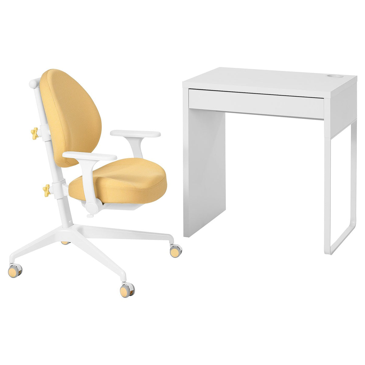 MICKE / GUNRIK desk and chair