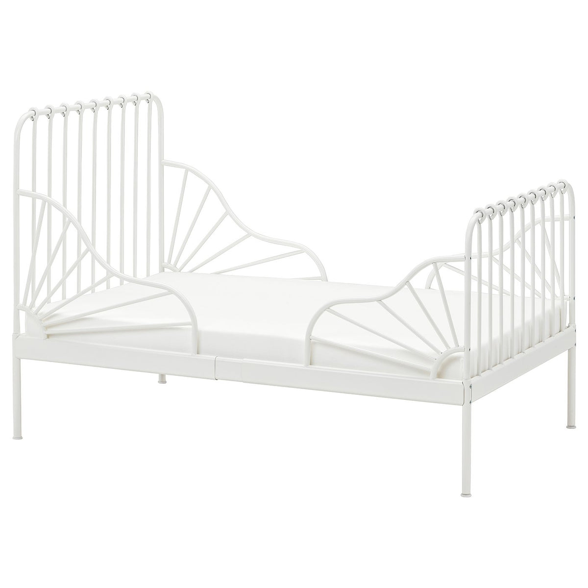 MINNEN ext bed frame with slatted bed base