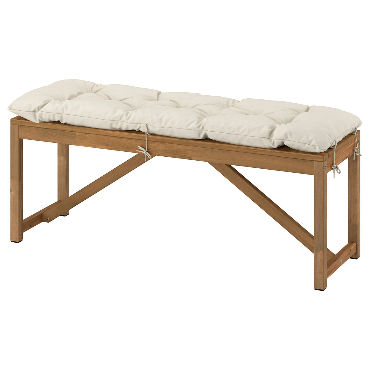NÄMMARÖ bench with cushion, 120 cm