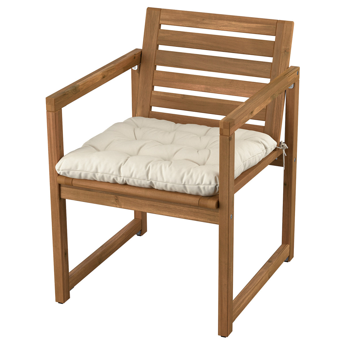 NÄMMARÖ chair with armrests, outdoor