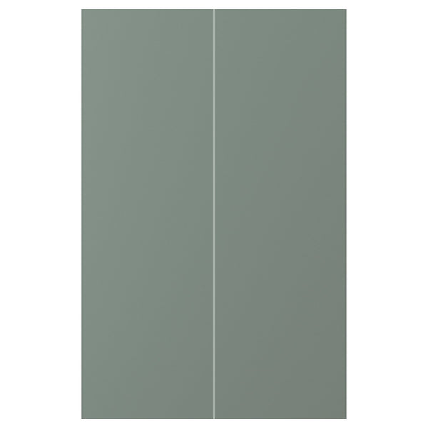 NICKEBO 2-p door f corner base cabinet set