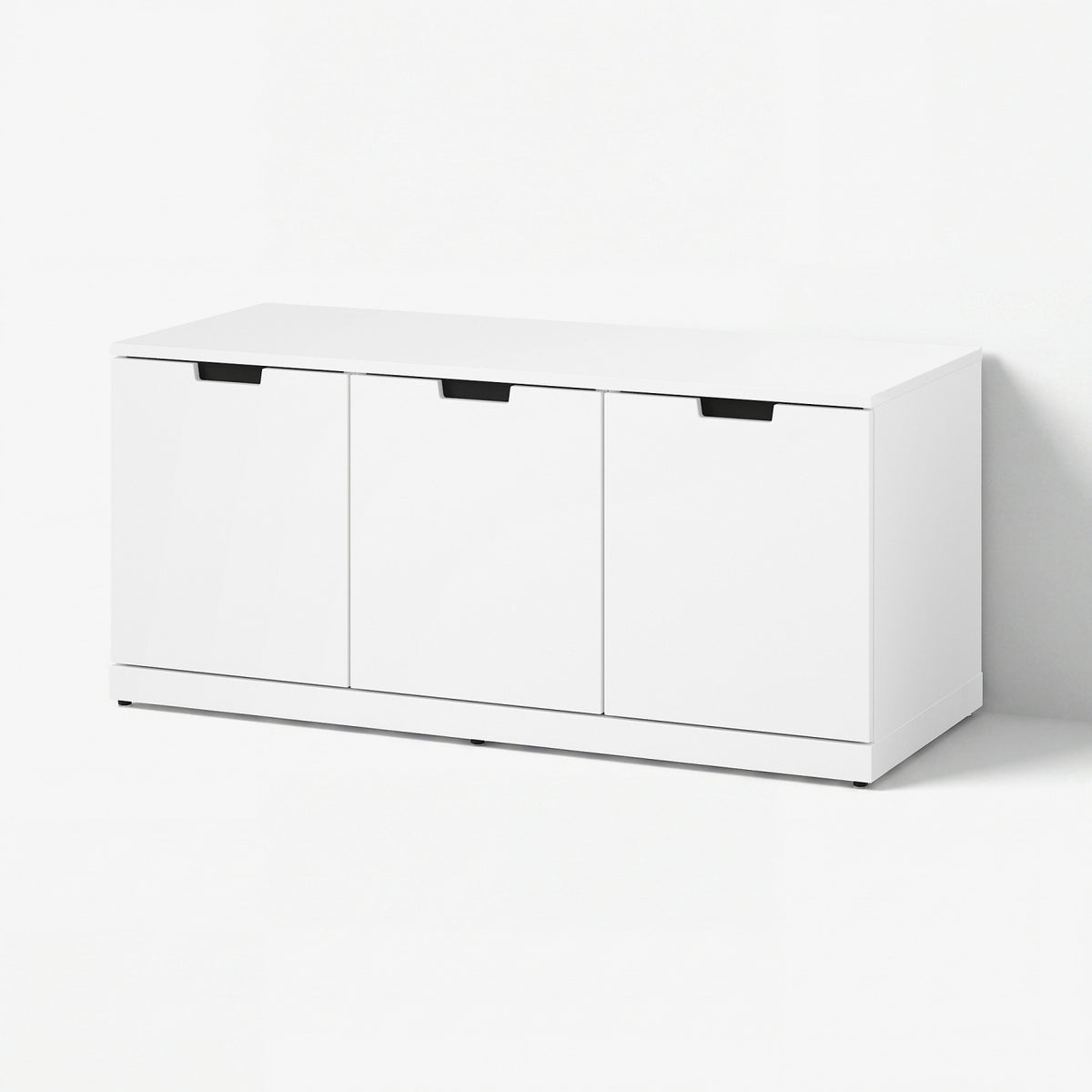NORDLI chest of 3 drawers, 120x54 cm