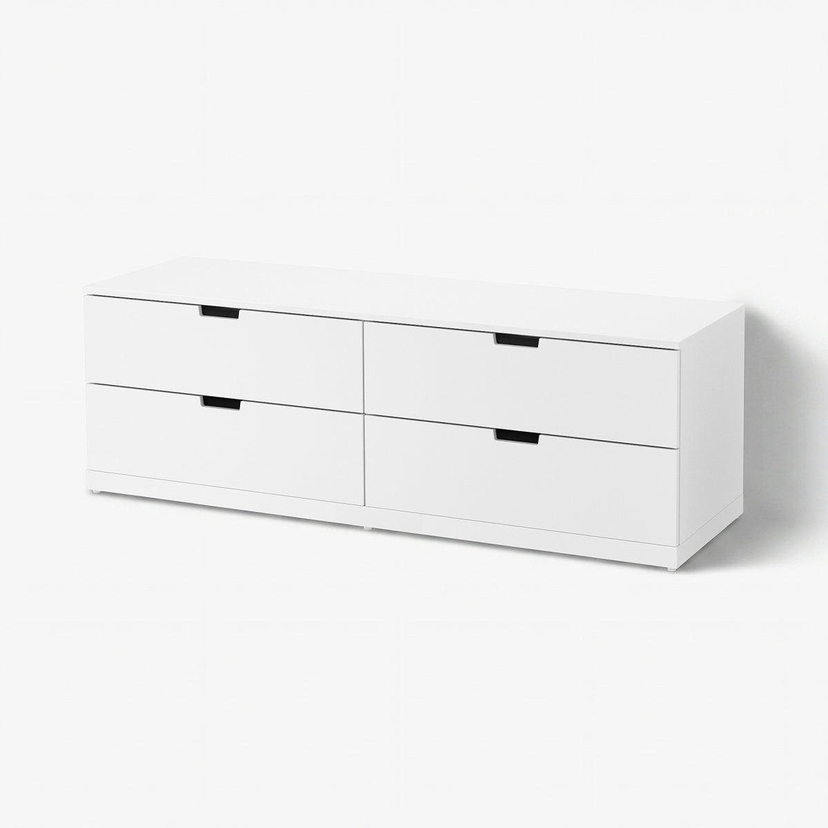 NORDLI chest of 4 drawers, 160x54 cm
