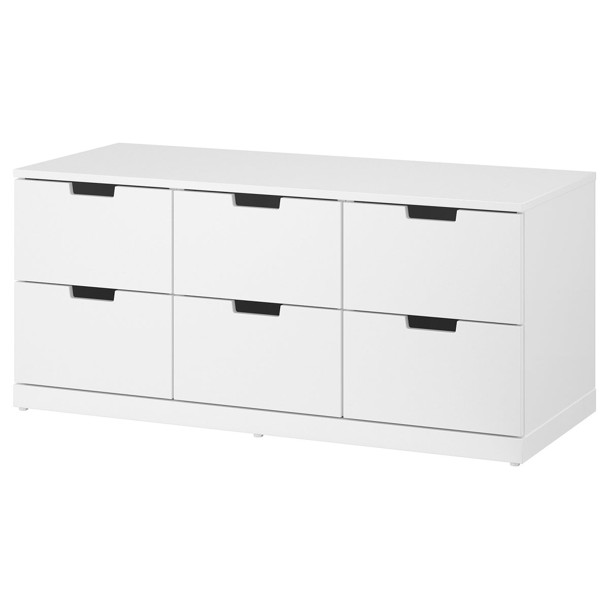 NORDLI chest of 6 drawers, 120x54 cm