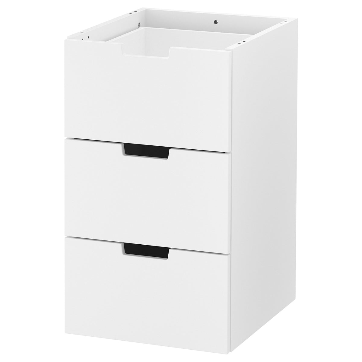 NORDLI modular chest of 3 drawers, 40x68 cm