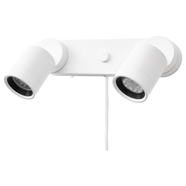 NYMÅNE wall lamp double